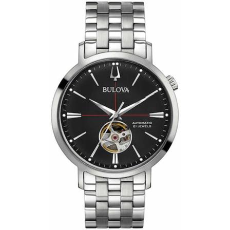 Bulova, Watch Grijs, Heren, Maat:ONE Size