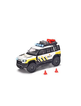 Majorette Grad Series Land Rover Police Patterned Majorette