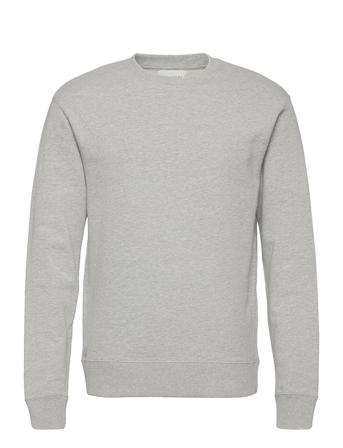 Cameron Regular Crew Sweat Sweat-shirt Tröja Grå Bertoni