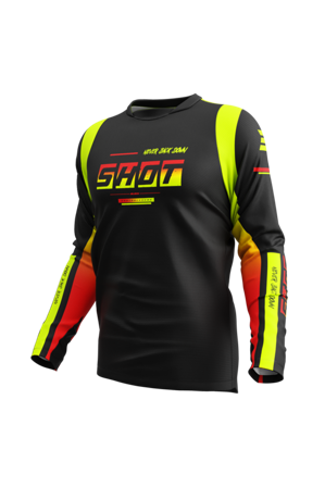 Shot Devo MX Jersey Neon Yellow XL