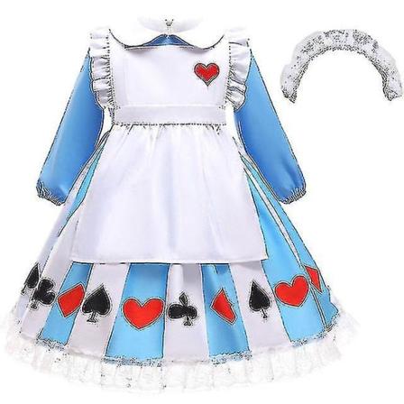 Jente Anime Barn Lolita Kostyme 140 (7-8T)