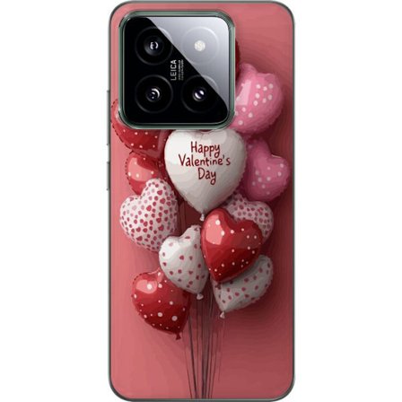 Yhteensopiva Puhelinkuori Xiaomi Xiaomi 14 Ystävänpäivän ilmapallot