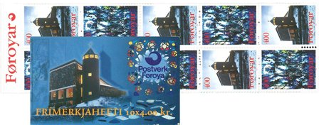 Færøerne 1995 - AFA A10 - Frimærkehæfte - Postfrisk