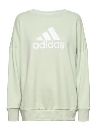 Future Icons Badge Of Sport Sweatshirt Sweatshirt Trøje Grøn Adidas Performance