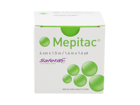 Mepitac Silikontape, 4 cm x 1.5 m, 1 stk.