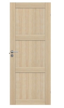 Swedoor Unique 03L Innerdörr vitpigmenterad ek 825x2040 mm, Dörrar