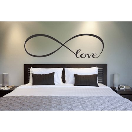Oändlig Kärlek (Infinity love) vinyl vägg klistermärken