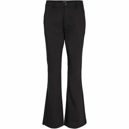 IVY Copenhagen, IVY-Alice Flare Pant - Black Zwart, Dames, Maat:W26
