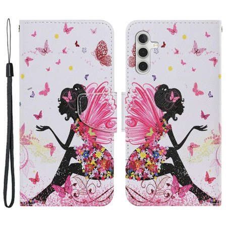 Wonderland Samsung Galaxy A15 flip kuoret - Keiju