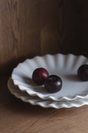 Jotex - Tallerken ø 26 Cm 2-pakke Hvit - BONNIE - Kjøp Tallerkener hos Jotex