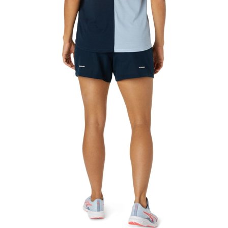 Asics Women's Icon 4In Short Women workout shorts Blue M