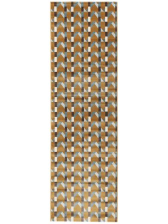 Pilar Jaune Moutarde Tapis De Couloir Petit Oeko-Tex