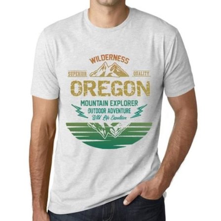 T-shirt herr Outdoor Adventure Wild Nature Mountain Explorer Oregon – Outdoor Adventure, Wilderness, Mountain