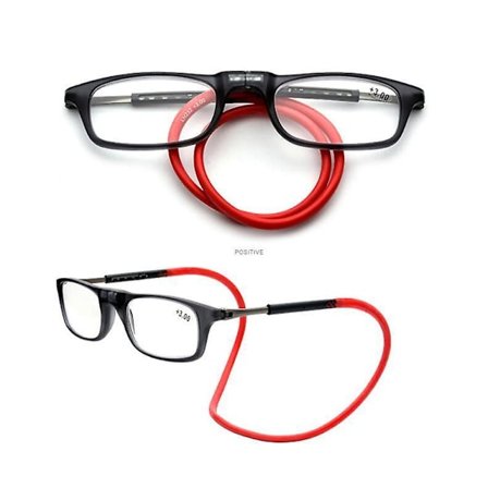 Presbyopiske briller briller Stein mann speil gjennomsiktig anti-dråpe magnetisk suge magnetisk (FMY)