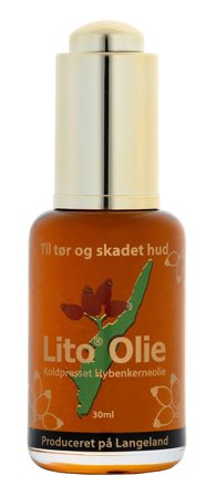 Hyben Vital Lito Olie Hybenkerne Koldpresset Neutral 30 ml, Skincare, Kropspleje, Bodylotion