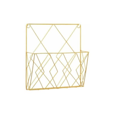 Seinälle kiinnitettävä lehtiteline, metallilehtiteline, sanomalehtiteline N