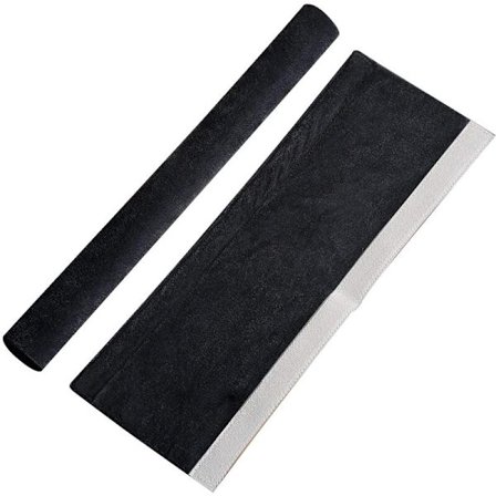 Deksel for kjøleskapdørhåndtak for kjøkkenapparater Dekor Anti-skli Beskyttende håndtak Svart