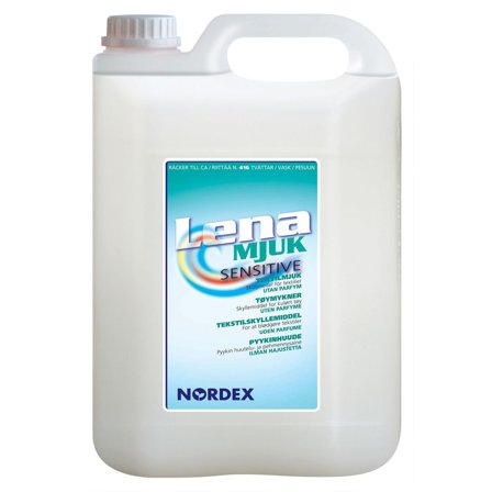 NORDEX Sköljmedel Lena Soft Sensitive 5L - Lyreco - Städ och hygien - Tvättmedel och klädvård - Sköljmedel