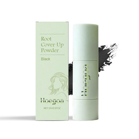 Hårlinjepuder, Root Cover Up Puder Naturlig, Root Touch Up Puder för Grått Hår Täckning, 2g
