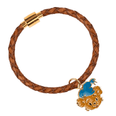 pfgSTOCKHOLM Bamse Leather Armband Dam Flerfärgad ONESIZE