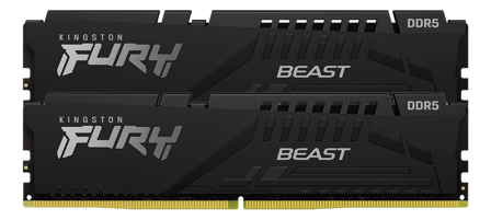 Kingston FURY Beast 32GB 5600MHz DDR5 (2x 16GB) CL40-40-40, 1.25V, Intel XMP
