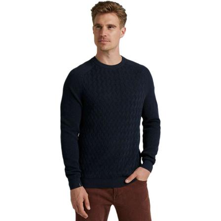 Vanguard, Sweater Zwart, Heren, Maat:L