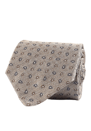 Amanda Christensen Classic Tie Accessoarer Herr Beige ONESIZE