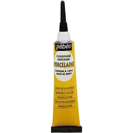 Kloisonné Maalaustube - P150 - Marseille-keltainen - 20 ml - Posliini