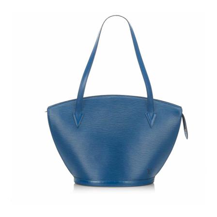 Louis Vuitton Vintage Pre-owned Shoulder Tass , Blauw , Dames , Maat: ONE Size Vintage Tassen