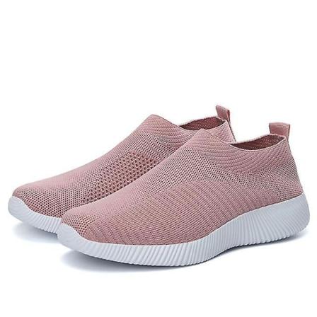 Kvinnor Kristall Mode Bling Sneakers Skor hmy 23 pink 11