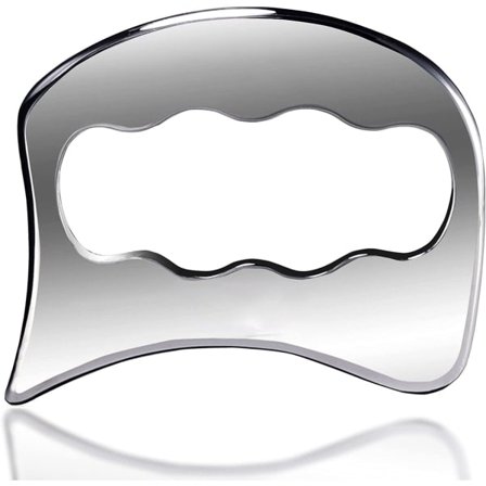 Stor Gua Sha muskelskrapeverktøy i rustfritt stål