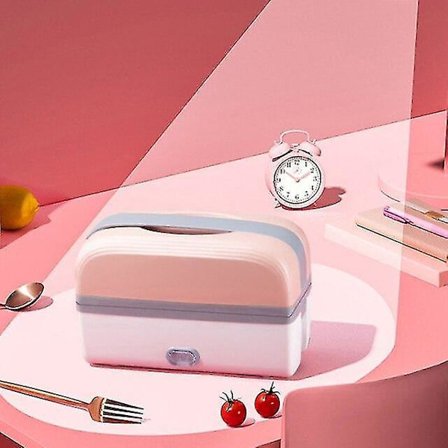 Bentoboks i rustfritt stål med elektrisk oppvarming