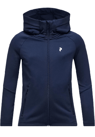 Peak Performance Jr Rider Essentials Zip Hood Hoodies & sweatshirts Unisex Blå 150