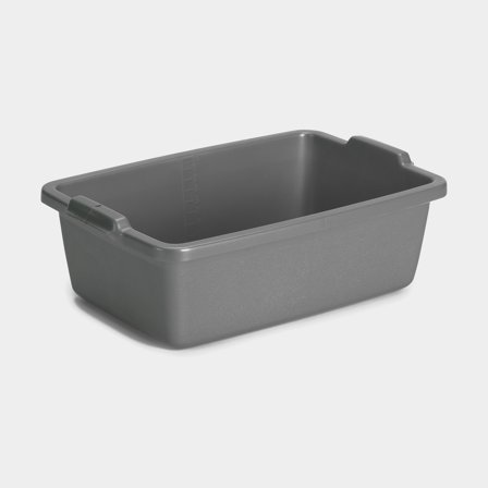 Lodní vanička Nordiska Plast, šedá, 415 x 272 x 140 mm, 9 litrů