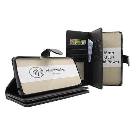 Skimblocker Motorola Moto G06 / G06 Power XL Plånboksfodral
