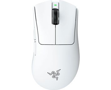 Razer DEATHADDER V4 PRO - White - DEATHADDER V4 PRO - Ultralätt & snabb gamingmus