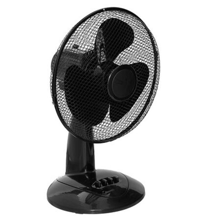 Pöytätuuletin 51,5 cm korkea musta