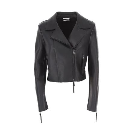 P.a.r.o.s.h. Leather Jakke Sort, Dame