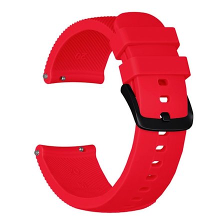 Samsung Galaxy Watch Active klockarmband i twillsilikon - Röd