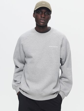 WOOD WOOD Wwhester Chest Print - Grey - XL