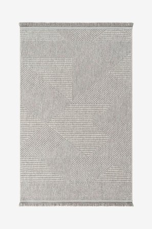 Hanah Home - Matta-Verona - Grå - Slätvävda mattor - 200X300 - Från Homeroom