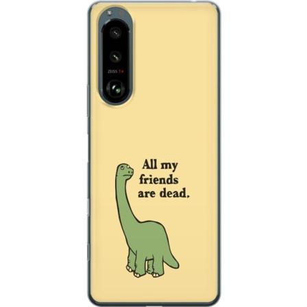 Sony Xperia 5 III Gjennomsiktig deksel Dinosaurar