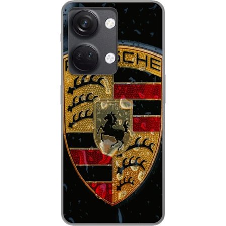 Kompatibelt Mobilskal till OnePlus OnePlus Nord 3 Porsche logotyp affisch lyxbilsmärke vapen skåpbilsemblem Stuttgart klassisk retrodesign bilkonst