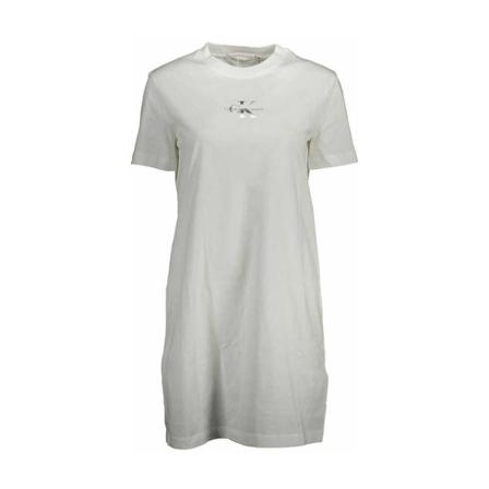 Calvin Klein T-Shirts vit, Dam, Dam, Storlek: L