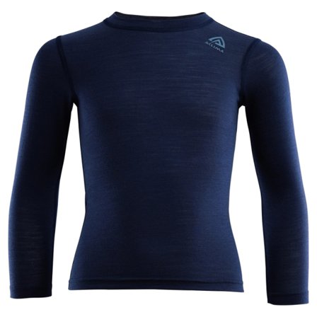 Aclima LightWool 140 Crewneck Kids Navy Blazer - 110