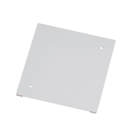 Täckbricka sida, till klädskåp CLASSIC, 2-pack för mekanisk ventilation, ljusgrå