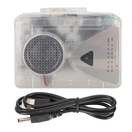 HURRISE Bärbar kassettspelare MP3-omvandlare AM FM-radio