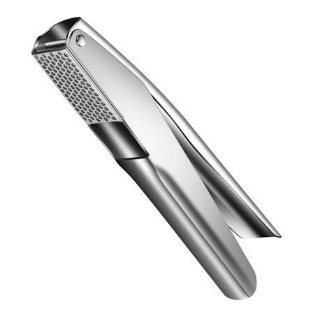 Hvitløkspresse i rustfritt stål - lekkasjesikker, enkel å rengjøre, tåler oppvaskmaskin