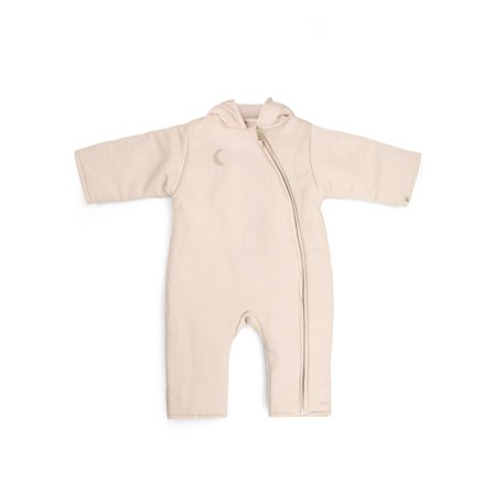 Organic cotton and linen bunting suit for babies & infants | Moonboon