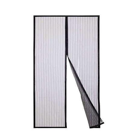 Myggnät dörr, Magnet Fly Screen Dörr, 80x210 cm Anti Myggdörr Mesh Fly Gardin Lätt att installera